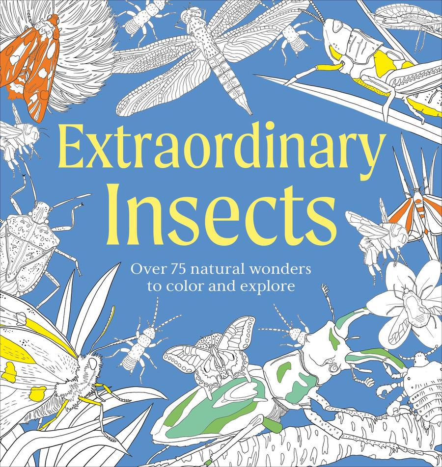 Extraordinary Insects Coloring Book-Lifestyle and Leisure-買書書 BuyBookBook