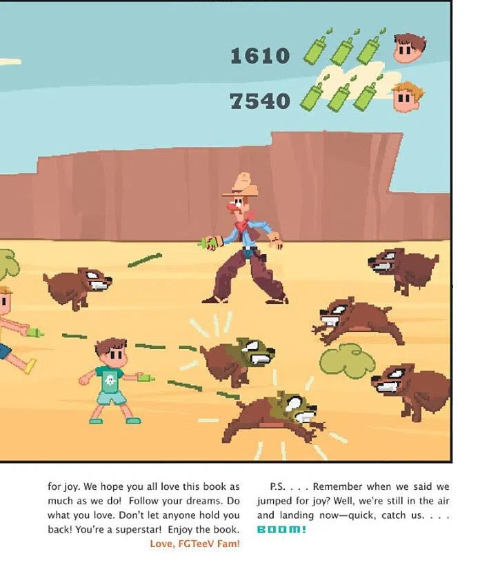 FGTeeV Presents #1 Into the Game!-Fiction: 歷險科幻 Adventure & Science Fiction-買書書 BuyBookBook