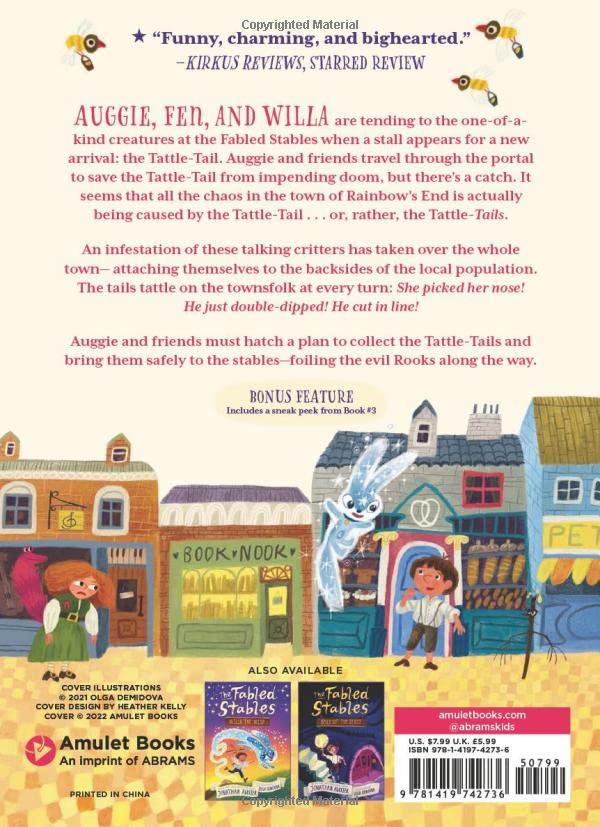 Fabled Stables, The #02 Trouble with Tattle-Tails-Fiction: 橋樑章節 Early Readers-買書書 BuyBookBook