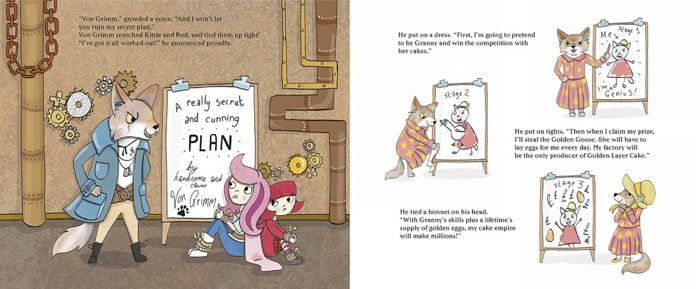 Fairytale Hairdresser, The # 13 The Fairytale Hairdresser and Red Riding Hood - 買書書 BuyBookBook