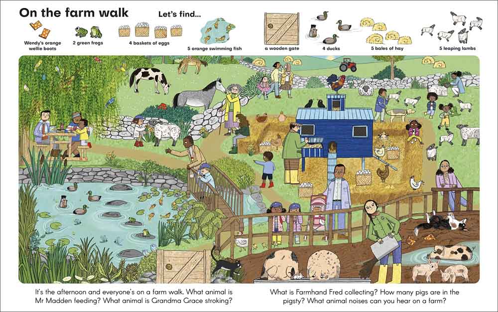 Find My Favourite Things - Farm-Activity: 益智解謎 Puzzle & Quiz-買書書 BuyBookBook