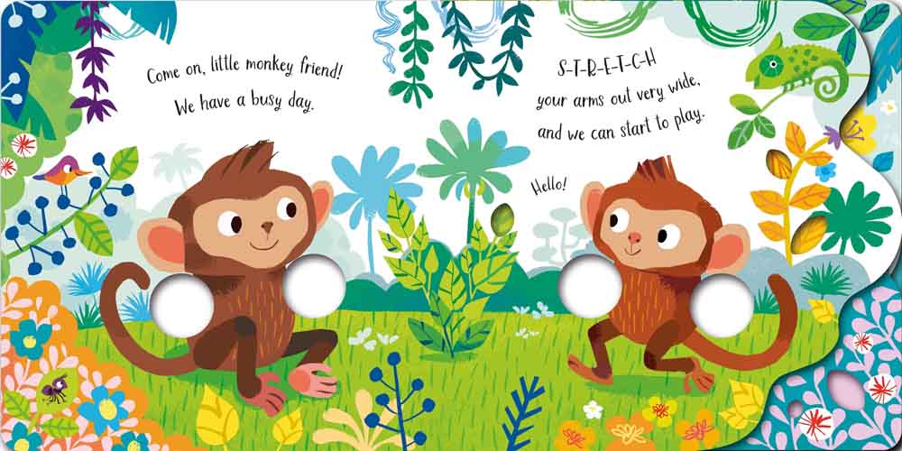 Fingerwiggly Monkeys - 買書書 BuyBookBook