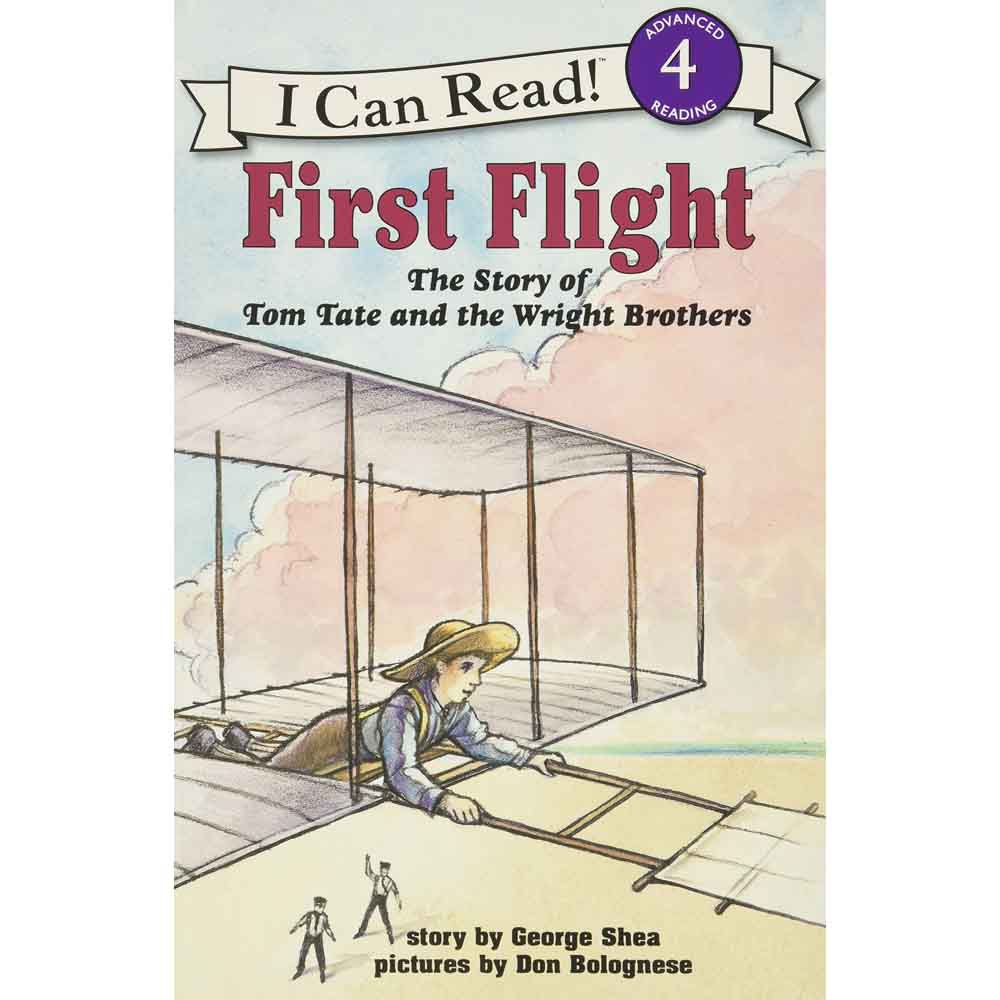 First Flight - The Story of Tom Tate and the Wright Brothers (I Can Read! L4) - 買書書 BuyBookBook