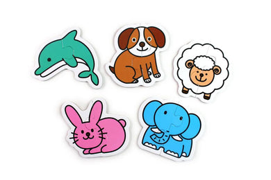 動物:FOOD超人幼兒2片拼圖卡 (80片拼圖・中英對照)-非故事: 學前基礎 Preschool Basics-買書書 BuyBookBook