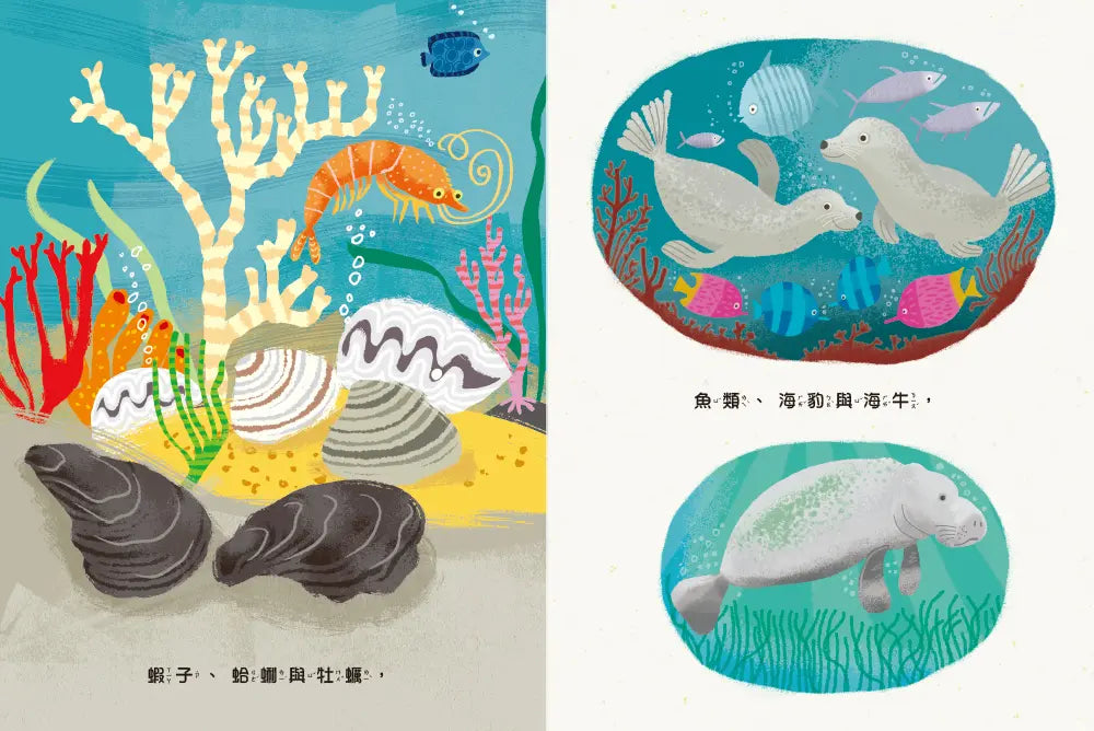 感謝有水:水如何使我們的星球生生不息(SDGs生態永續繪本)-Children’s / Teenage general interest: Nature and animals-買書書 BuyBookBook