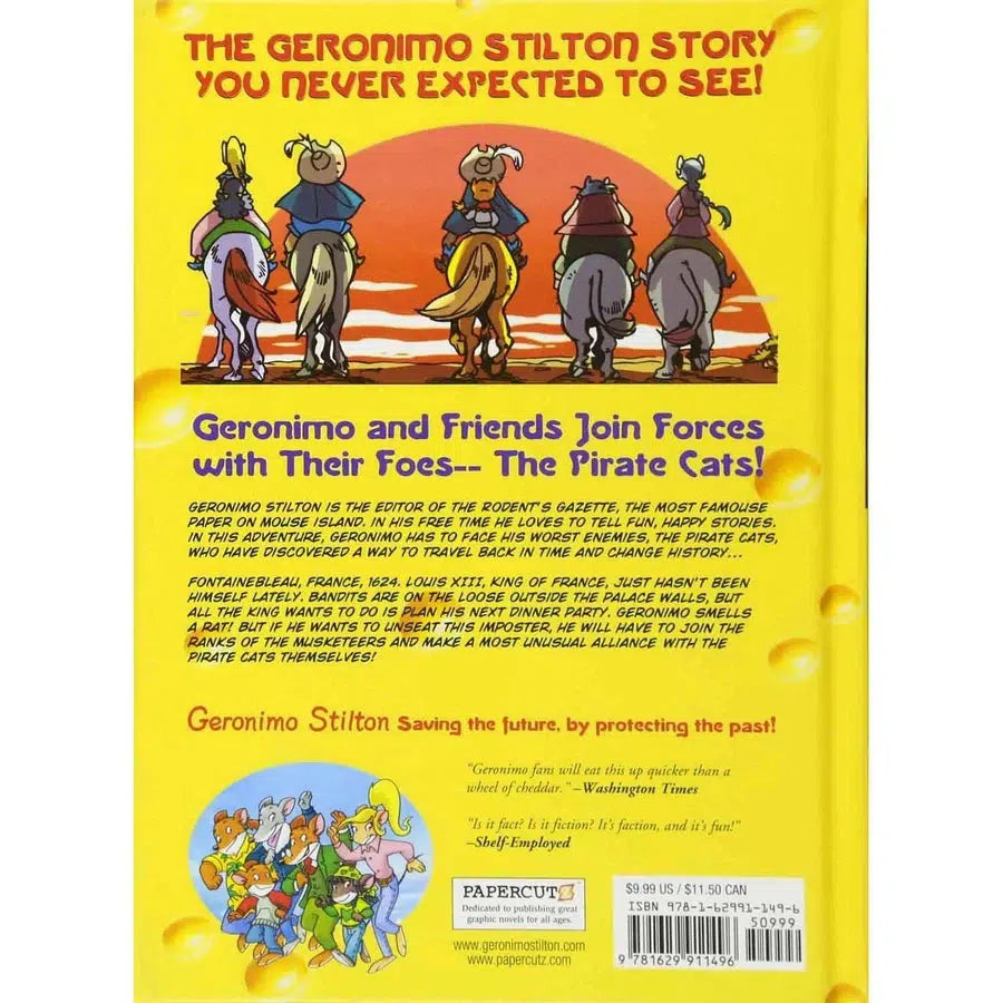 Geronimo Stilton Graphic Novel #15 All for Stilton, Stilton for All! (Hardcover) Macmillan US