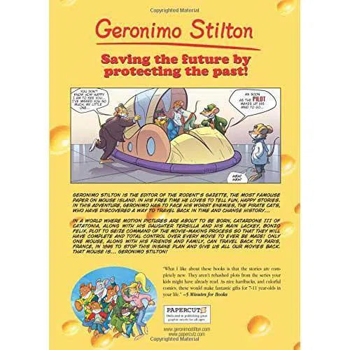 Geronimo Stilton Graphic Novel #16 Lights, Camera, Stilton! (Hardcover) Macmillan US