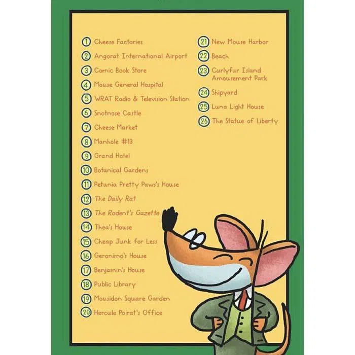 Geronimo Stilton The Graphic Novel #01 The Sewer Rat Stink Scholastic