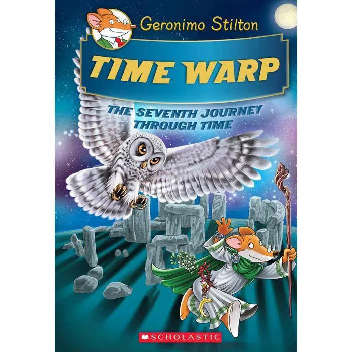 Geronimo Stilton The Journey Through Time #1-8 (8 books bundle) Scholastic