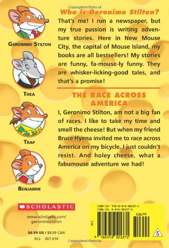 Geronimo Stilton #37 The Race Across America - 買書書 BuyBookBook