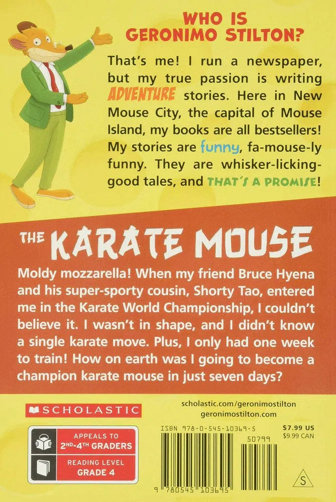 Geronimo Stilton #40 The Karate Mouse - 買書書 BuyBookBook
