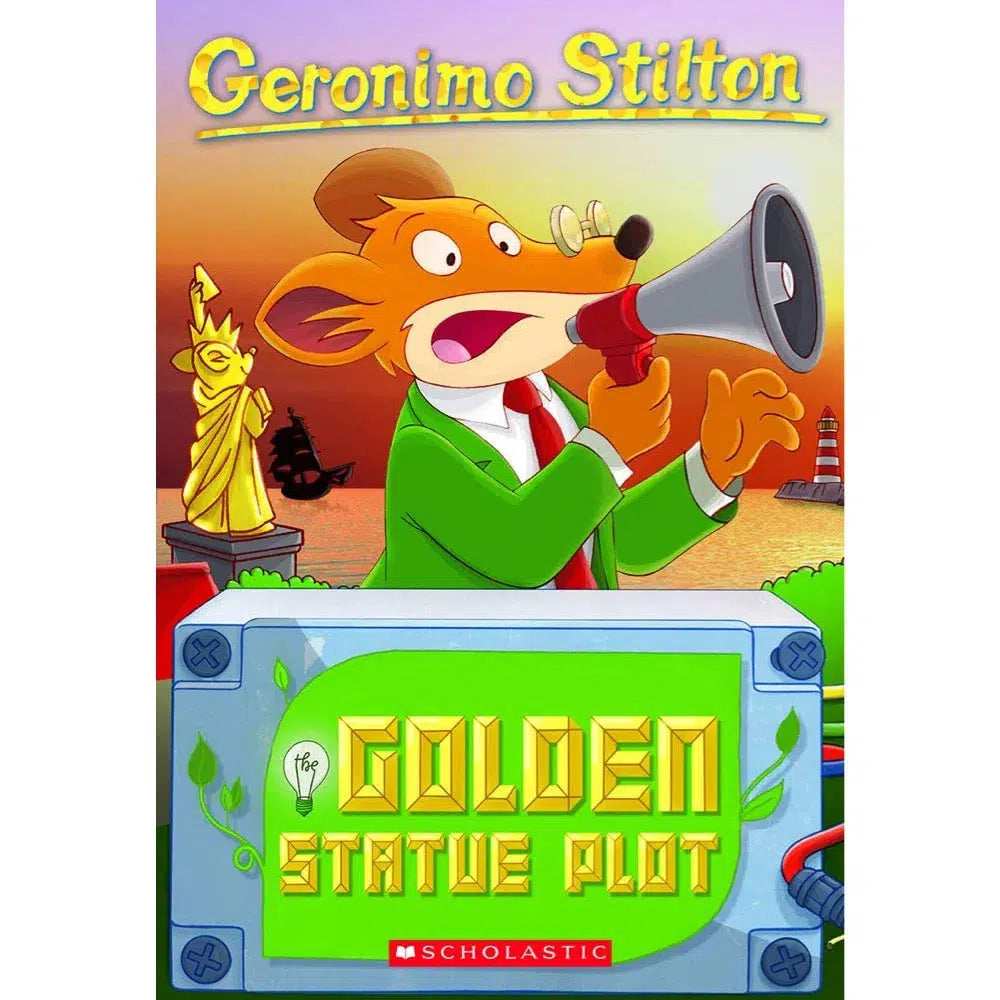 Geronimo Stilton 55冊 Geronimo Stilton #55 The Golden Statue Plot