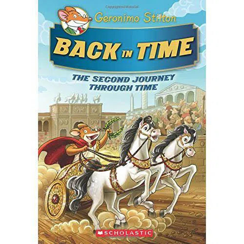 Geronimo Stilton The Journey Through Time #1-8 (8 books bundle) Scholastic