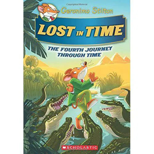 Geronimo Stilton The Journey Through Time #1-8 (8 books bundle) Scholastic
