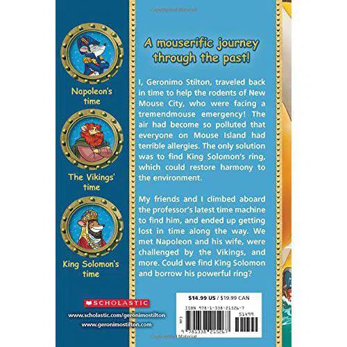 Geronimo Stilton The Journey Through Time #1-8 (8 books bundle) Scholastic