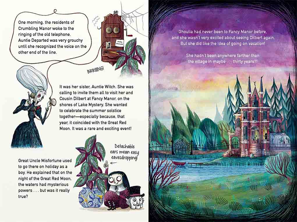 Ghoulia, #04 and the Doomed Manor - 買書書 BuyBookBook