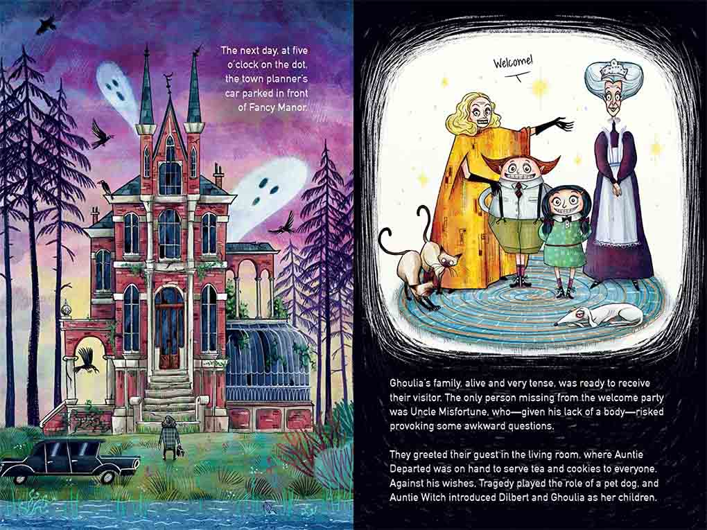 Ghoulia, #04 and the Doomed Manor - 買書書 BuyBookBook