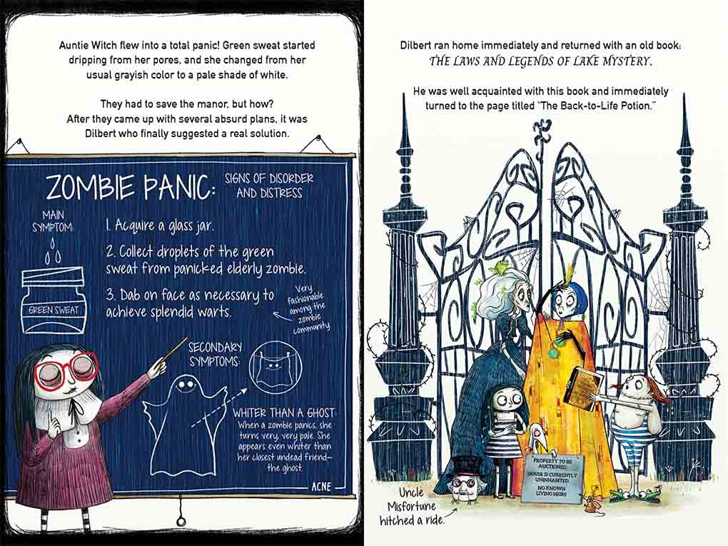 Ghoulia, #04 and the Doomed Manor - 買書書 BuyBookBook