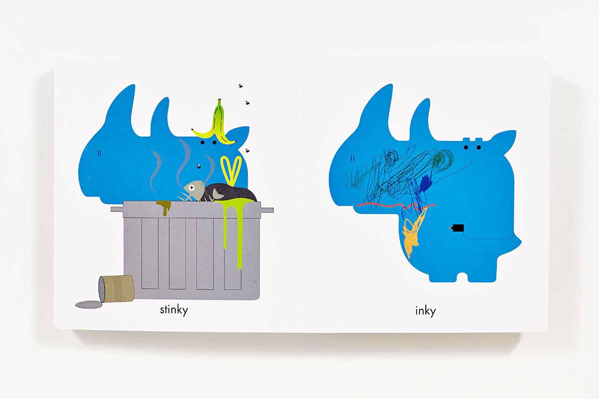 Grammar Zoo Book, A - Rhymoceros (Board Book) - 買書書 BuyBookBook