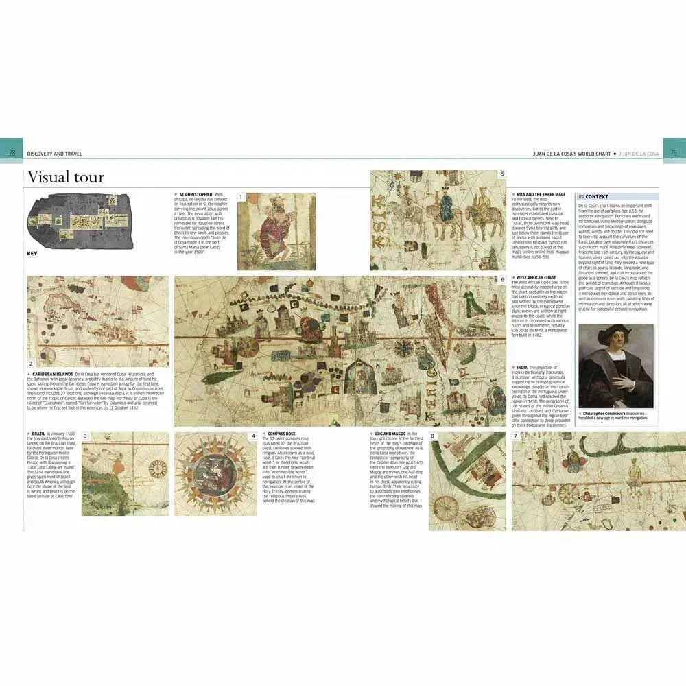 Great Maps - The World's Masterpieces Explored and Explained (Hardback) DK UK