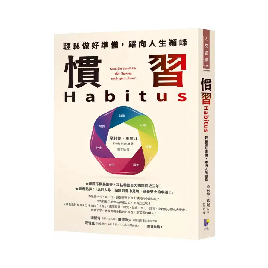 慣習Habitus:輕鬆做好準備,躍向人生顛峰 (Doris Märtin)-非故事: 心理勵志 Self-help-買書書 BuyBookBook