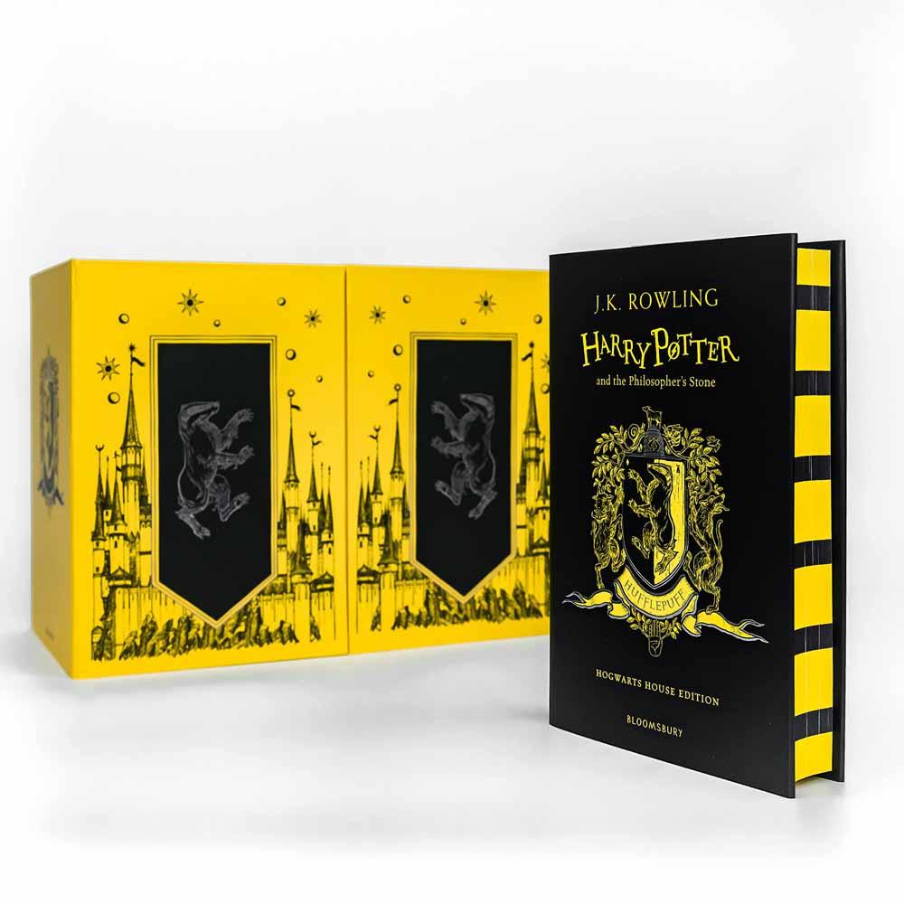 Harry Potter Hufflepuff House Editions Box Set (7 Books) (J.K. Rowling) - 買書書 BuyBookBook