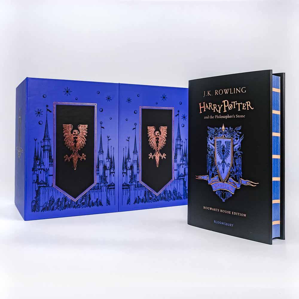 Harry Potter Ravenclaw House Editions Box Set (7 Books) (J.K. Rowling) - 買書書 BuyBookBook