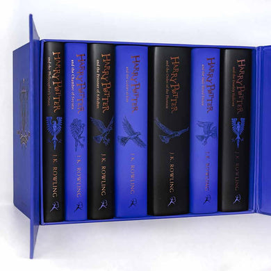 Harry Potter Ravenclaw House Editions Box Set (7 Books) (J.K. Rowling) - 買書書 BuyBookBook