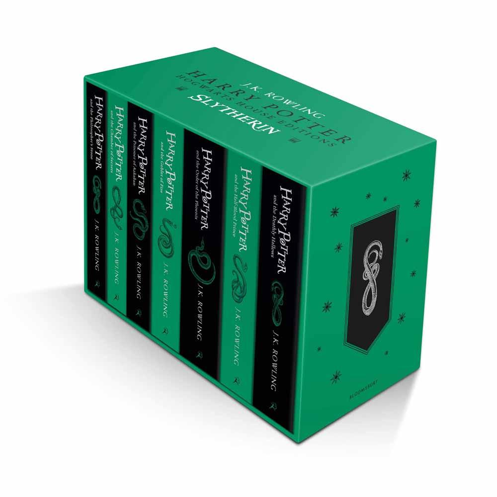 Harry Potter Slytherin House Editions Boxset (7 Books) (J.K. Rowling)