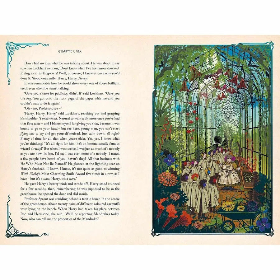 Harry Potter (#2) and the Chamber of Secrets MinaLima Edition (Hardback) (J.K. Rowling) (UK ver.) Bloomsbury
