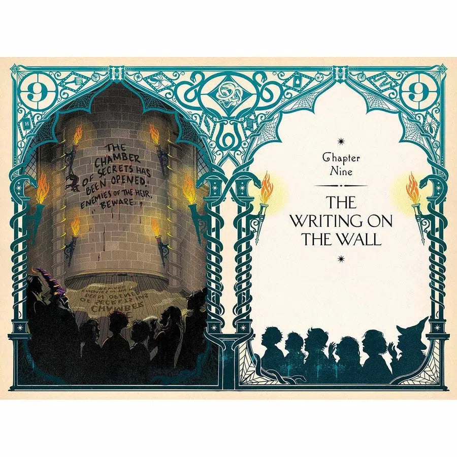 Harry Potter (#2) and the Chamber of Secrets MinaLima Edition (Hardback) (J.K. Rowling) (UK ver.) Bloomsbury