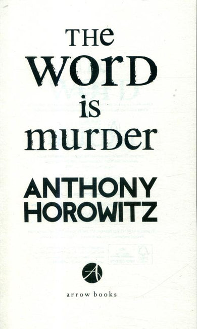 Hawthorne and Horowitz Mysteries