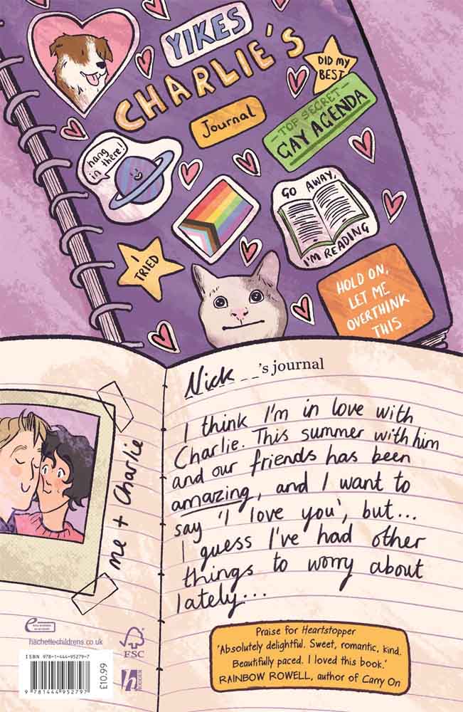 Heartstopper, #04 (Alice Oseman) - 買書書 BuyBookBook