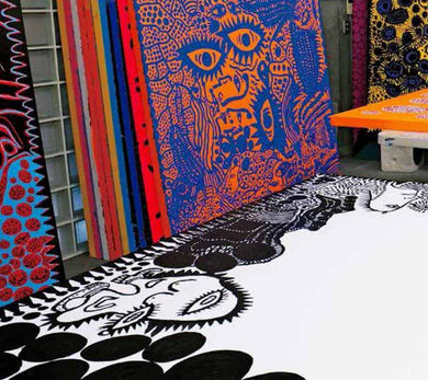 Hi, Konnichiwa (Yayoi Kusama Art Book)-Nonfiction: 藝術宗教 Art & Religion-買書書 BuyBookBook