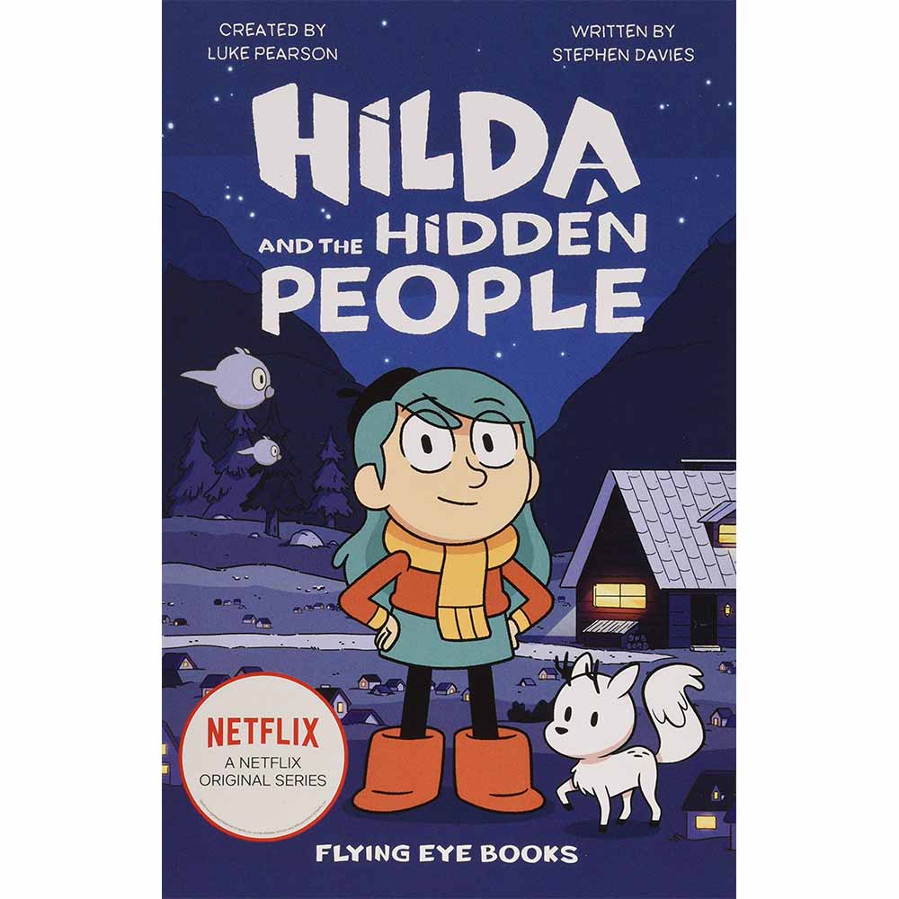 Hilda Netflix Original Series #01 Hilda and the Hidden People-Fiction: 奇幻魔法 Fantasy & Magical-買書書 BuyBookBook