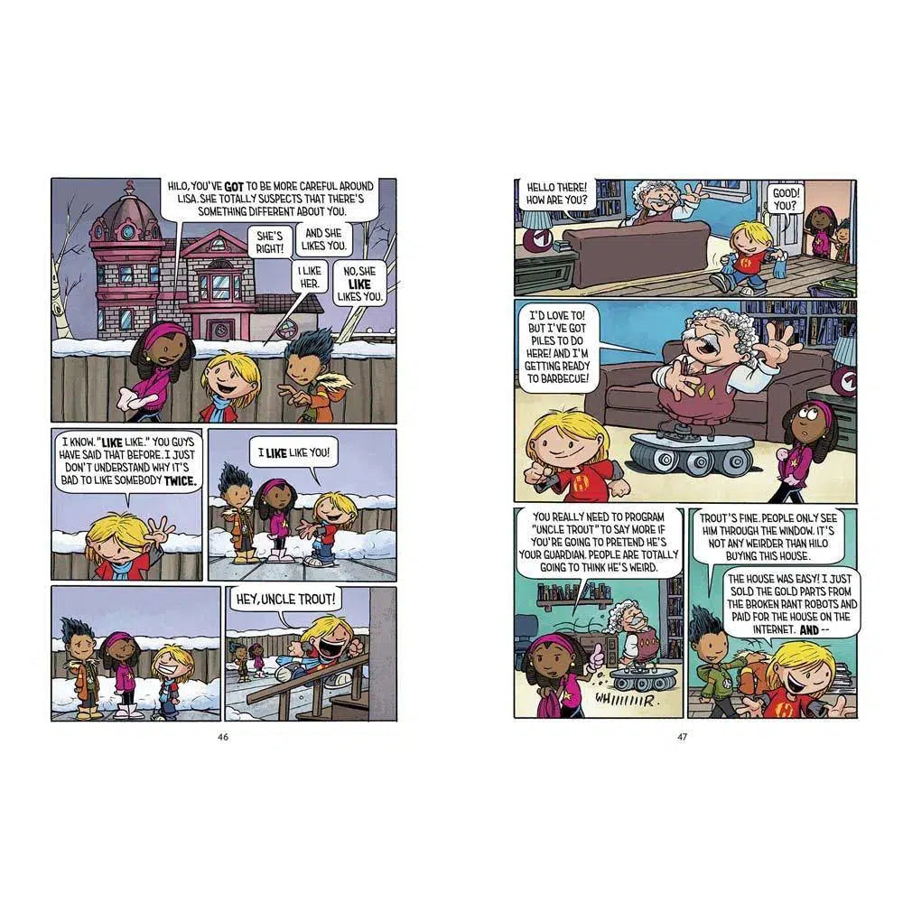 Hilo #02 Saving the Whole Wide World (Hardback) PRHUS