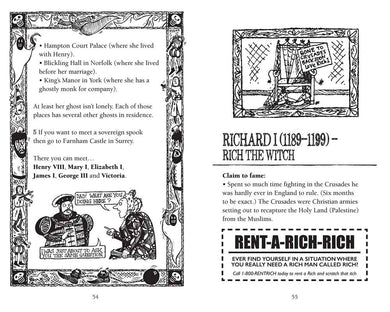 Horrible Histories Special - Cruel Kings and Mean Queens - 買書書 BuyBookBook