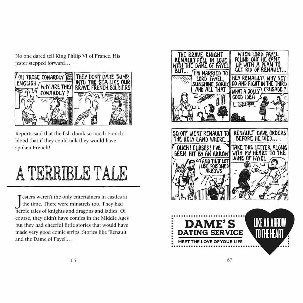 Horrible Histories - Measly Middle Ages (Newspaper ed.) Scholastic UK