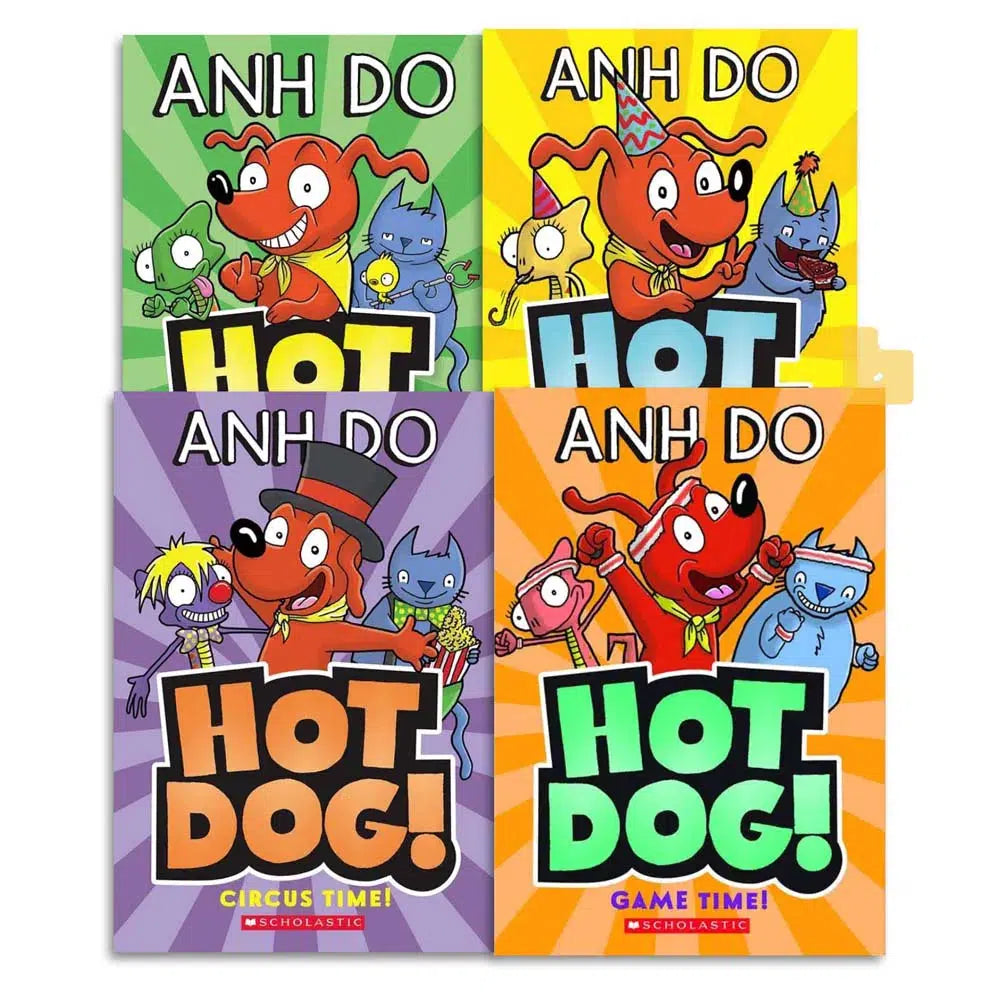 正版Hotdog! #1-4 Bundle (4 Books) (Anh Do) 最抵價: 買書書BuyBookBook