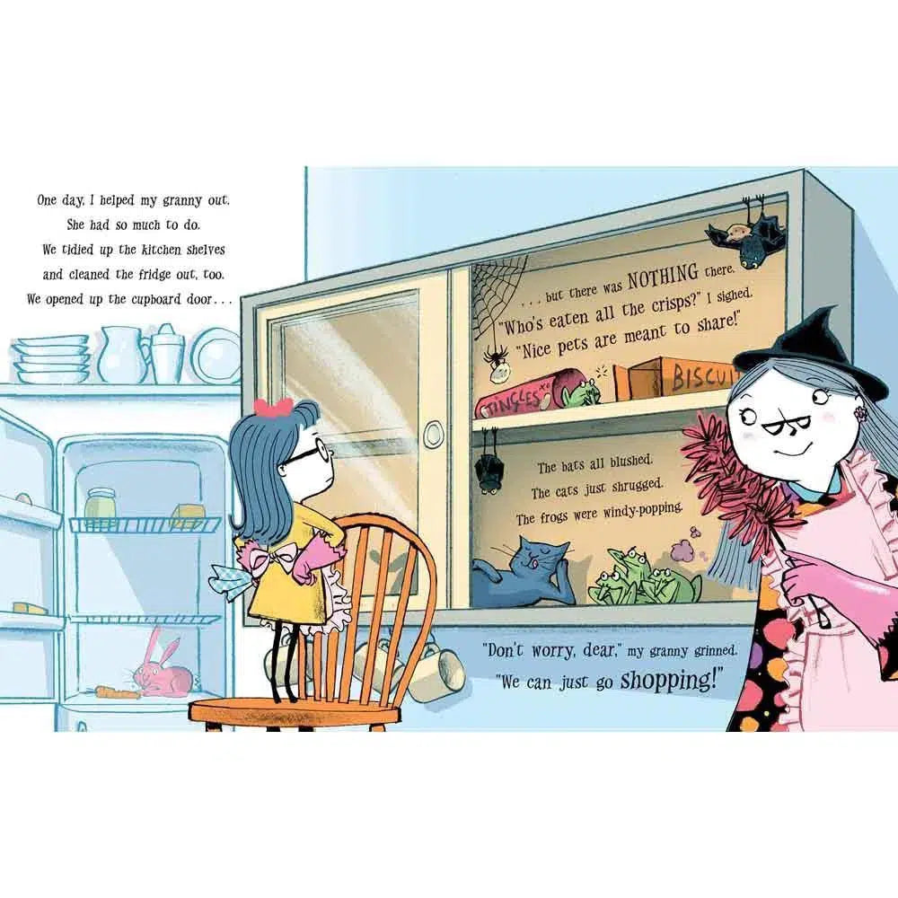 Hubble Bubble #03 Spells-A-Popping Granny's Shopping (Paperback with QR Code) (Nosy Crow) Nosy Crow