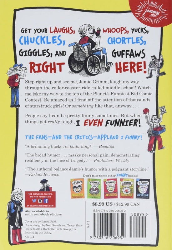 I Funny #2 I Even Funnier: A Middle School Story - 買書書 BuyBookBook