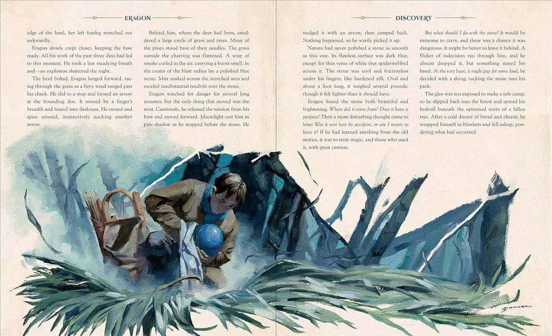 Inheritance Cycle, The: Eragon (The Illustrated Edition) (Christopher Paolini)-Fiction: 歷險科幻 Adventure & Science Fiction-買書書 BuyBookBook