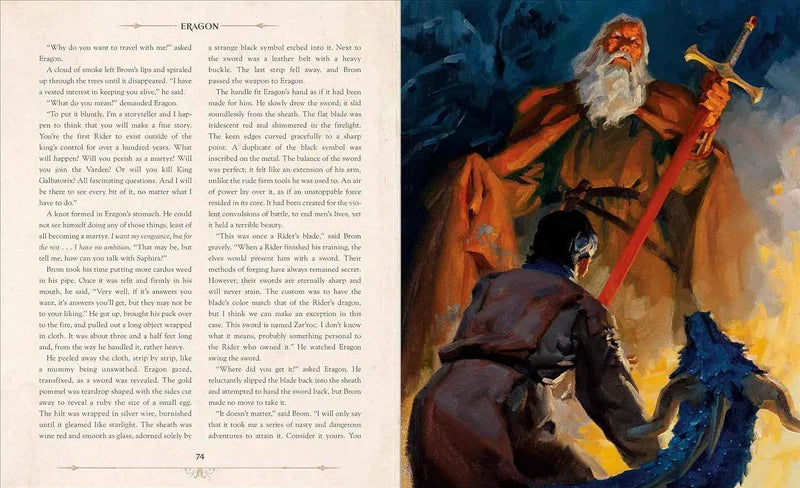 Inheritance Cycle, The: Eragon (The Illustrated Edition) (Christopher Paolini)-Fiction: 歷險科幻 Adventure & Science Fiction-買書書 BuyBookBook
