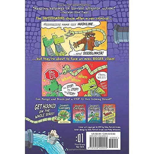 InvestiGators #03 Off the Hook (Hardback)(John Patrick Green) First Second