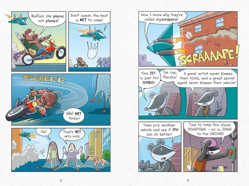 InvestiGators: Agents of S.U.I.T. #02: From Badger to Worse (正版)(John Patrick Green)-Fiction: 幽默搞笑 Humorous-買書書 BuyBookBook