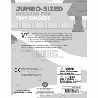 Jumbo Stickers for Little Hands: Human Body: Includes 75 Stickers-Activity: 繪畫貼紙 Drawing & Sticker-買書書 BuyBookBook