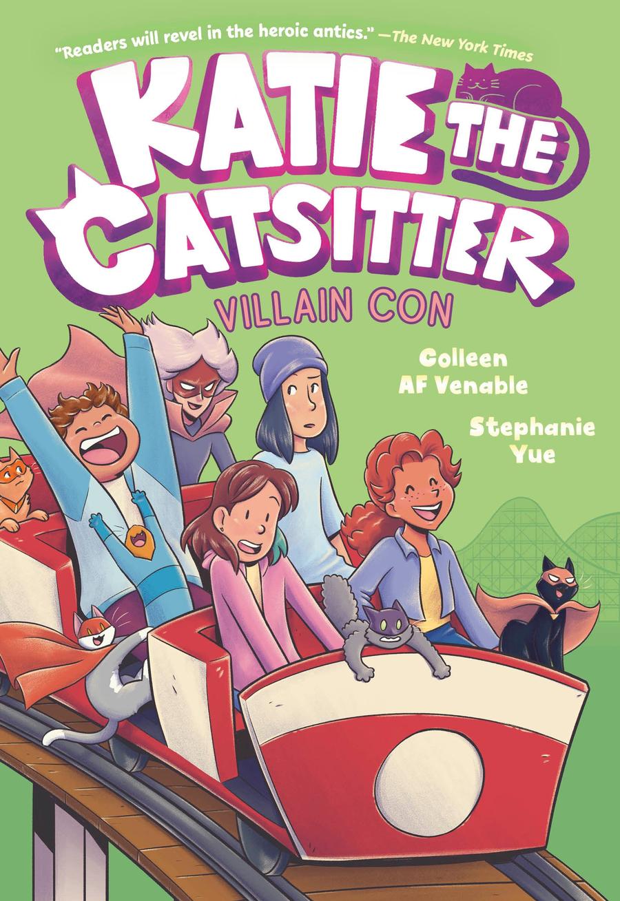 Katie the Catsitter 5: Villain Con-Graphic novel / Comic book / Manga: genres-買書書 BuyBookBook