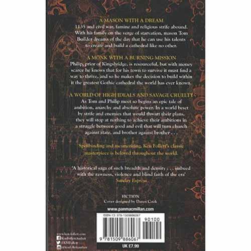 Kingsbridge #01 - The Pillars of the Earth (Paperback)(UK)(Ken Follett) Macmillan UK