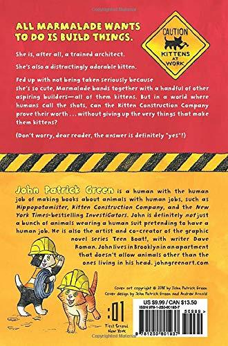 Kitten Construction Company #01 Meet the House Kittens (Hardback)(John Patrick Green) First Second