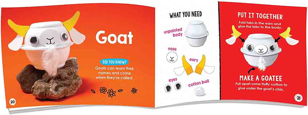 Klutz My Egg Carton Animals Jr. Craft Kit - 買書書 BuyBookBook